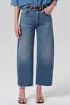 AYLA RAW HEM CROP JEANS