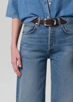 AYLA RAW HEM CROP JEAN