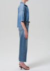 AYLA RAW HEM CROP JEANS
