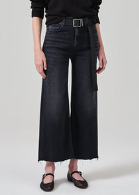 CITIZENS OF HUMANITY LYRA WIDE LEG CROP IN MEDALLION