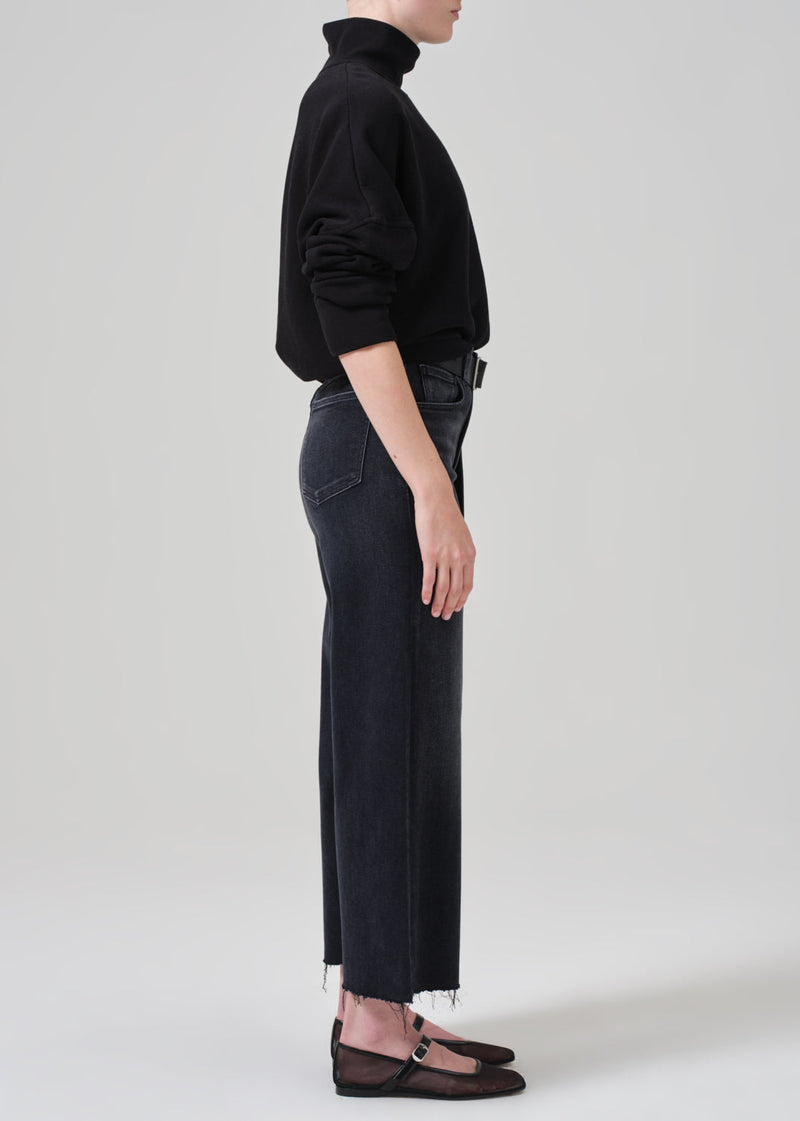 CITIZENS OF HUMANITY LYRA WIDE LEG CROP IN MEDALLION