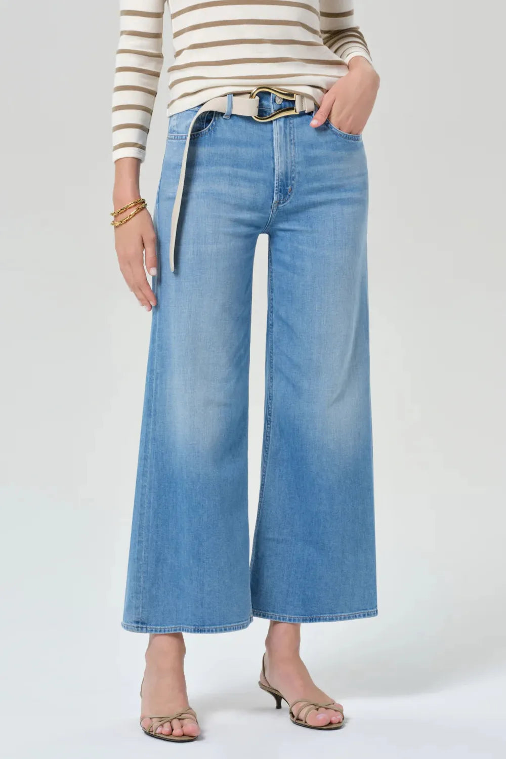 LYRA WIDE LEG CROP CLEAN HEM