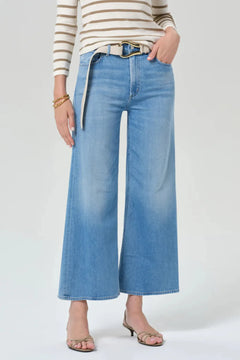 LYRA WIDE LEG CROP CLEAN HEM