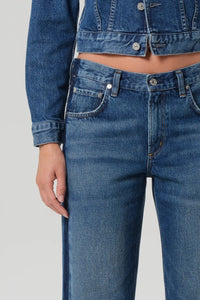 LINDZ L/R EASY STRAIGHT WITH TUXEDO STRIPE
