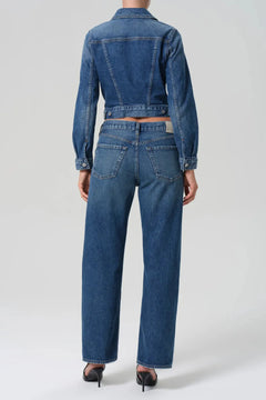 LINDZ L/R EASY STRAIGHT WITH TUXEDO STRIPE