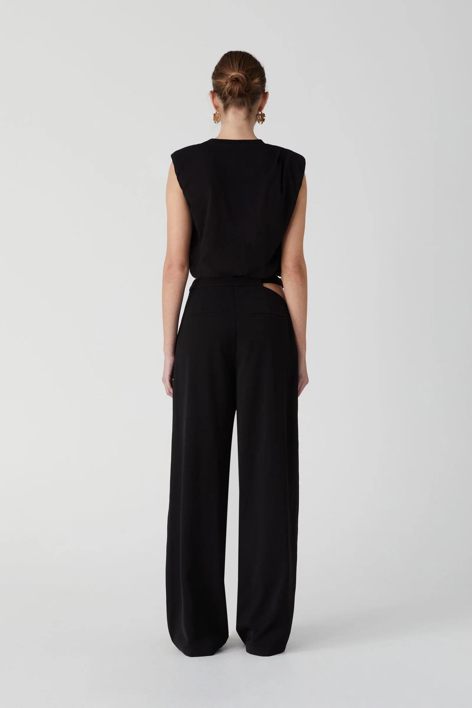 MISHA GABRIEL TOP IN BLACK
