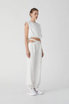 MISHA ROBIN SWEATPANTS IN IVORY