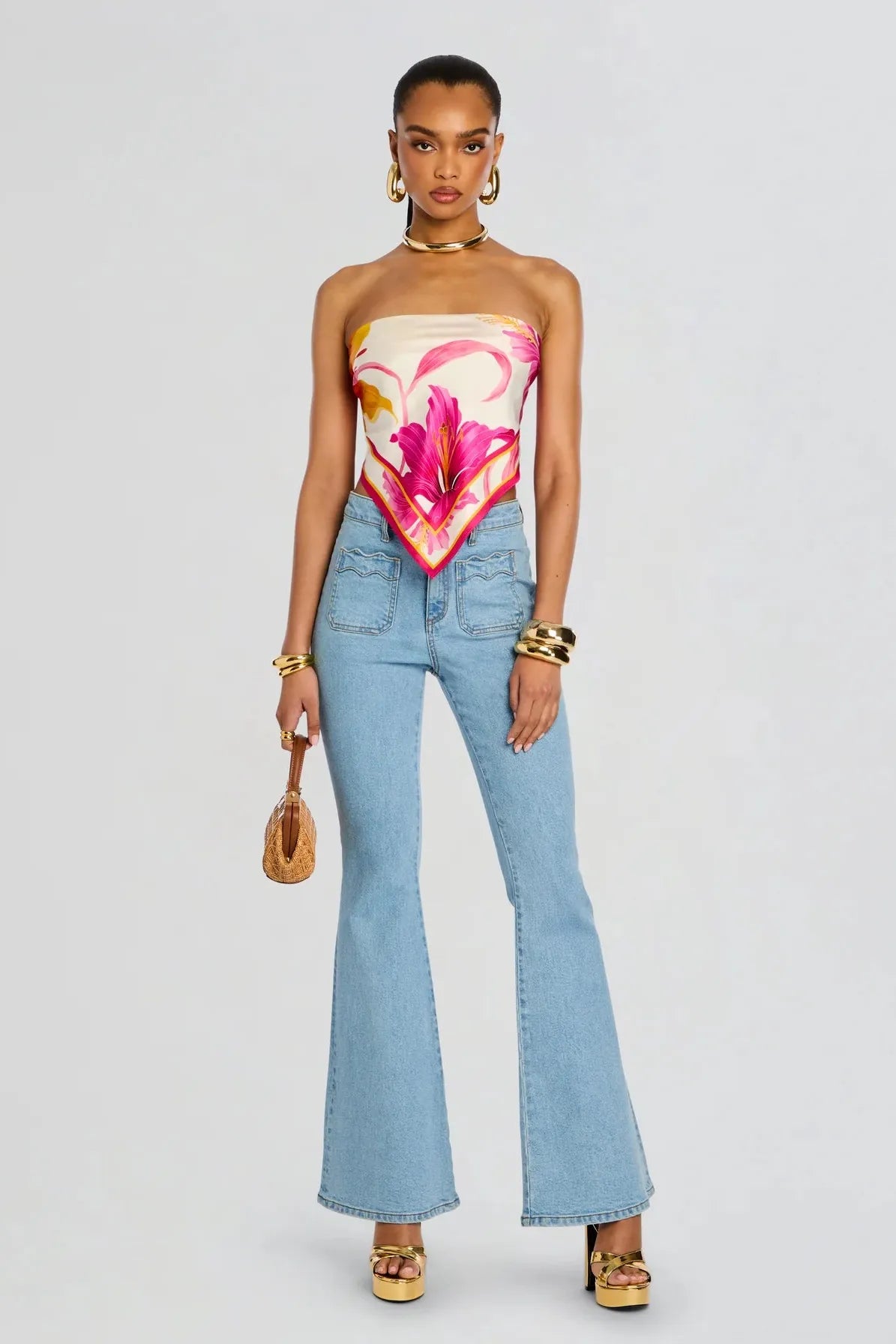 ALIVIA SILK TOP