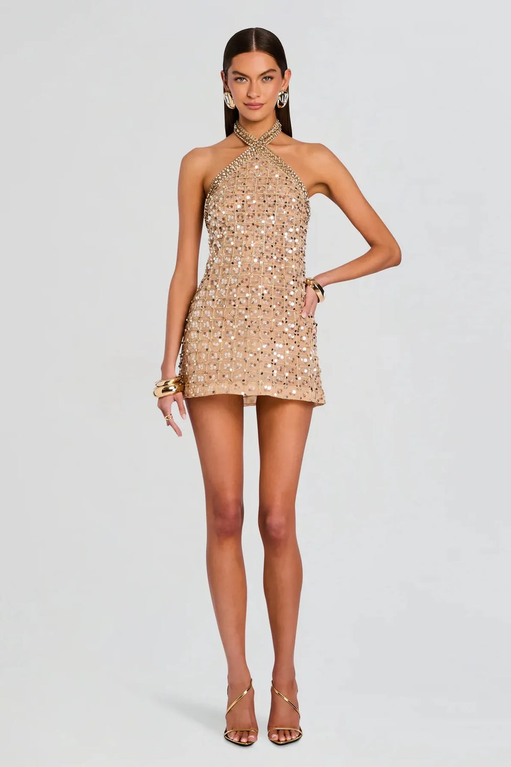 JANNETH EMBROIDERED DRESS