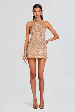 JANNETH EMBROIDERED DRESS