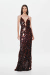 SAPPHIRE SEQUIN MAXI DRESS