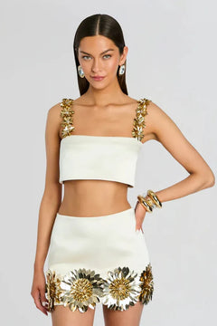 SINEAD EMBELLISHED TOP