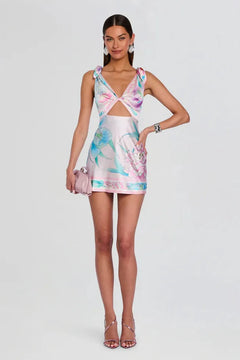 ICELYN SILK DRESS