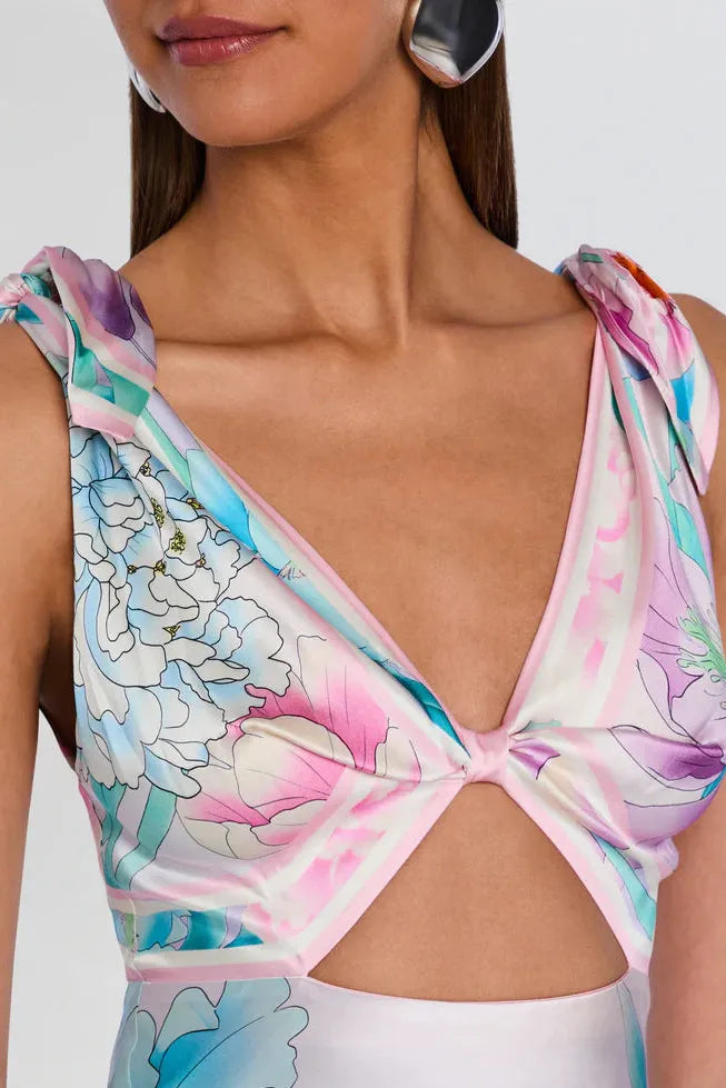 ICELYN SILK DRESS
