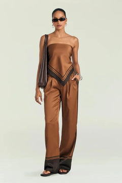 MARLOWE SATIN PANT