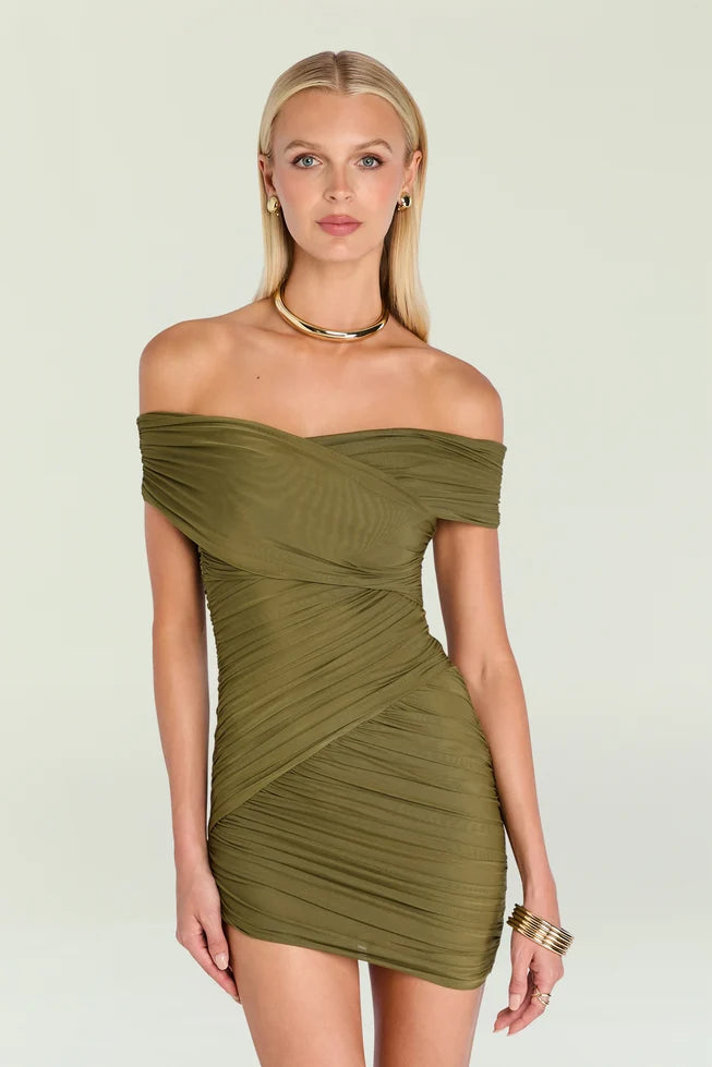 DENIZ MESH MINI DRESS