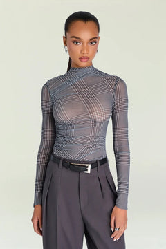 CHRISTINA MESH TOP