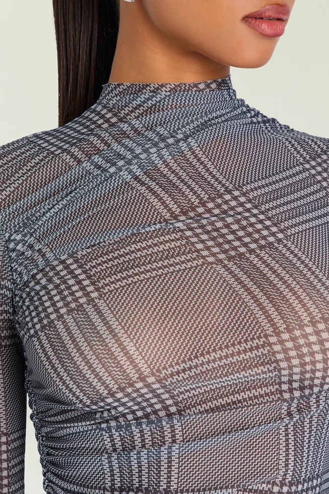 CHRISTINA MESH TOP