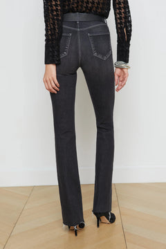 RUTH H/R STRAIGHT-LEG RAW JEAN