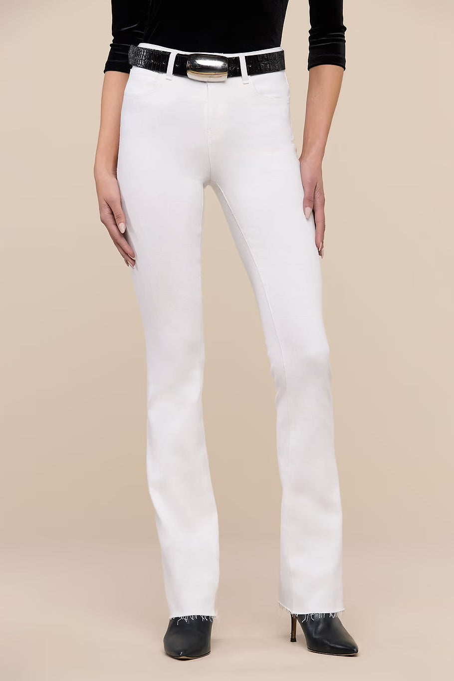 RUTH H/R STRAIGHT-LEG RAW JEAN
