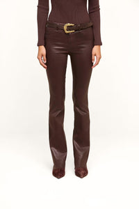 RUTH H/R COATED STRAIGHT-LEG JEAN