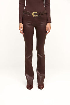 RUTH H/R COATED STRAIGHT-LEG JEAN