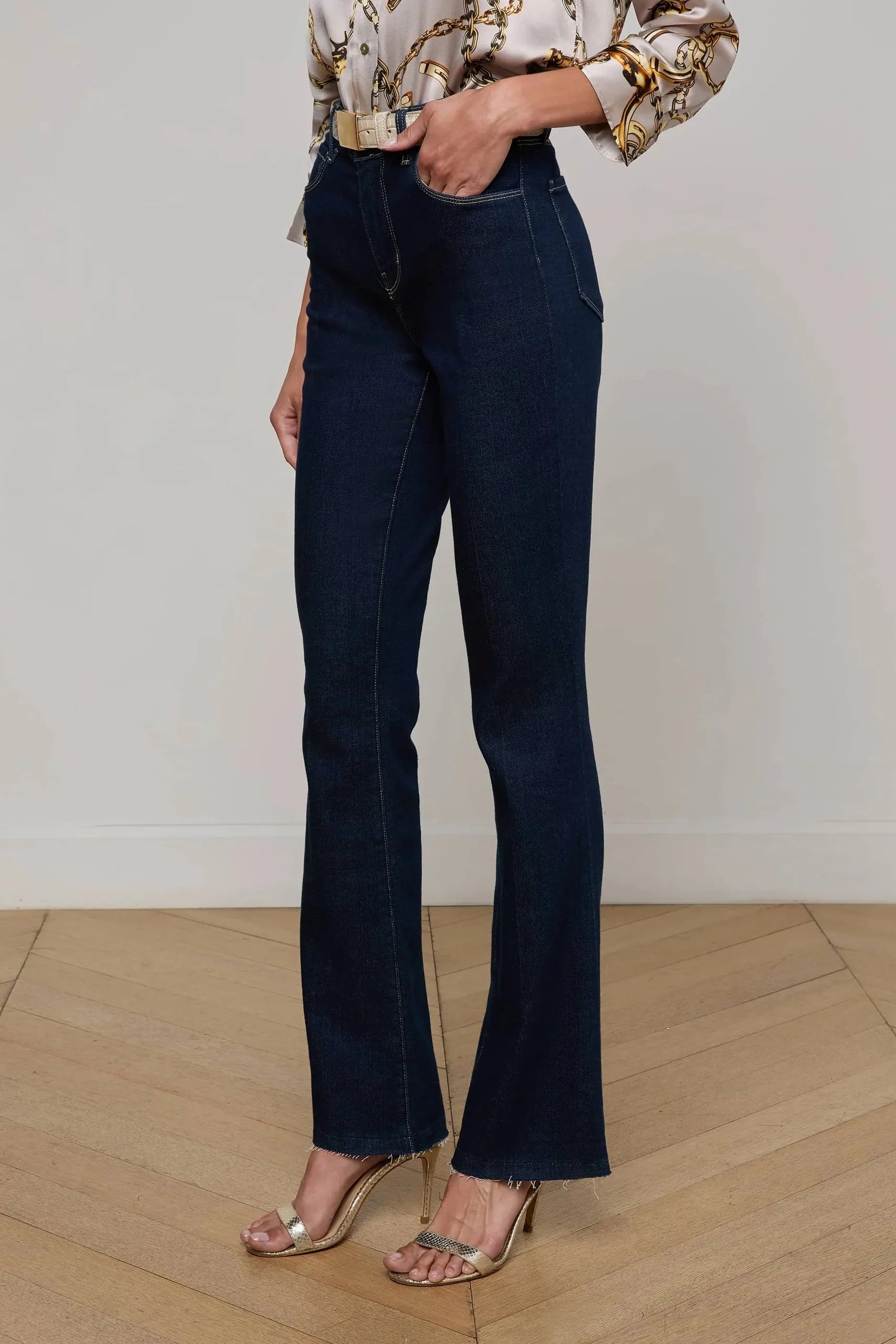 RUTH H/R STRAIGHT-LEG JEAN