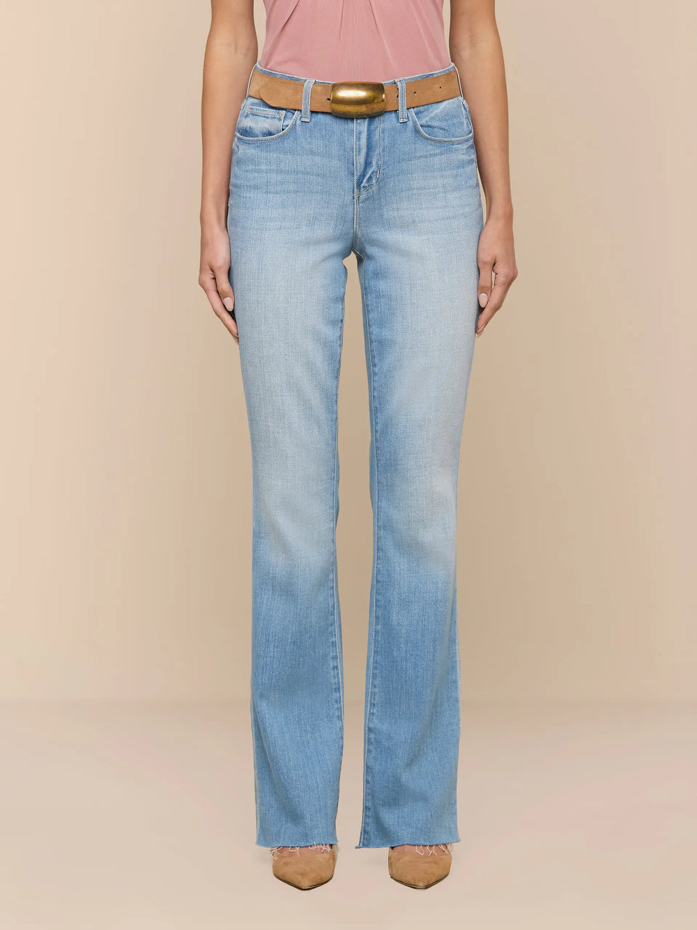 RUTH H/R STRAIGHT-LEG RAW JEAN