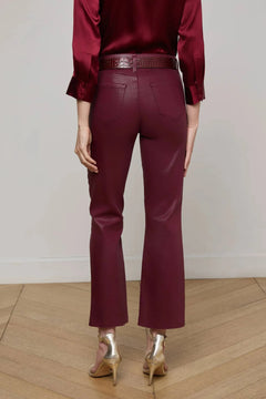 KENDRA H/R CROPPED FLARE JEAN