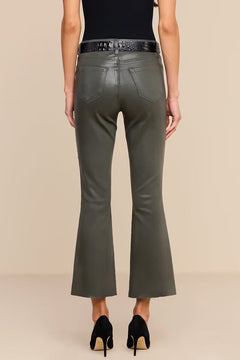 KENDRA H/R CROP FLARE JEAN