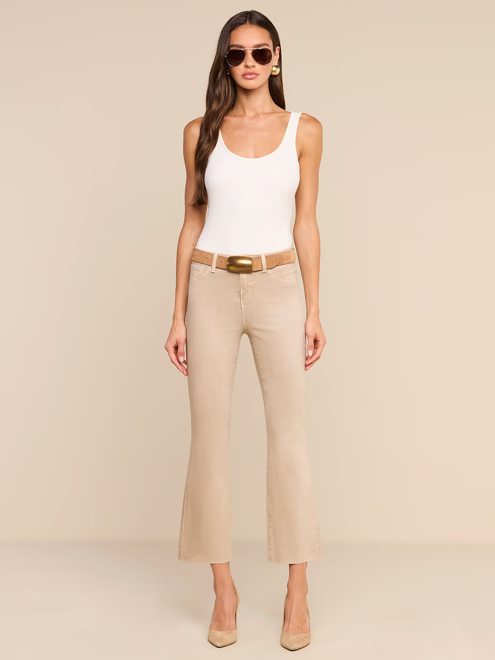 KENDRA HIGH RISE CROP FLARE