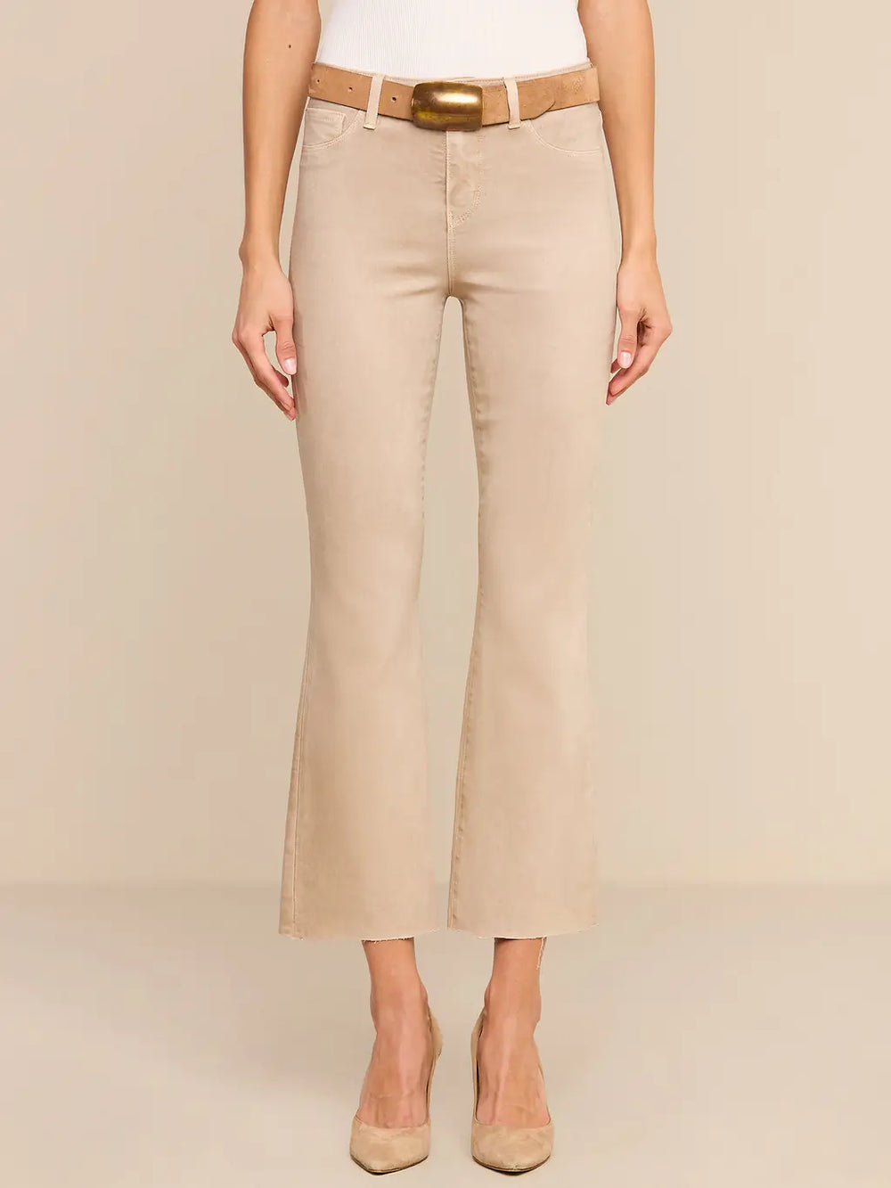 KENDRA HIGH RISE CROP FLARE