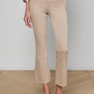 KENDRA H/R CROPPED FLARE JEAN