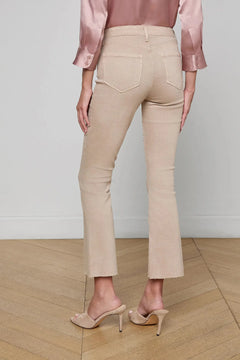 KENDRA H/R CROPPED FLARE JEAN