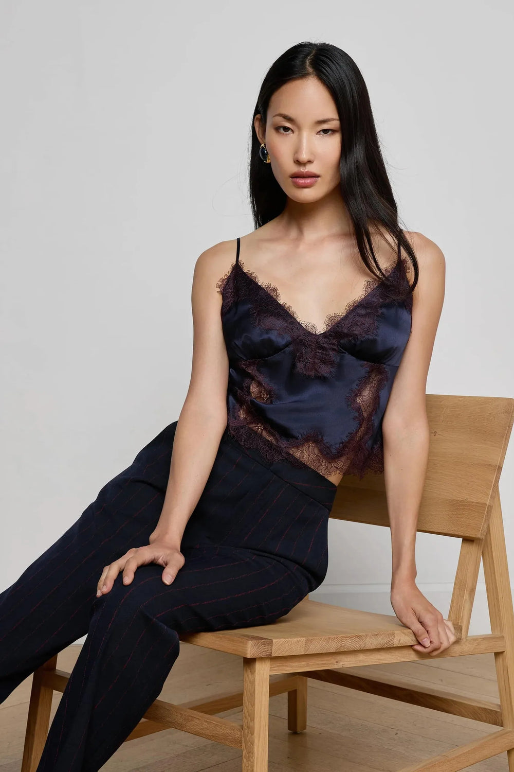 KIMBER INSERT LACE CAMI