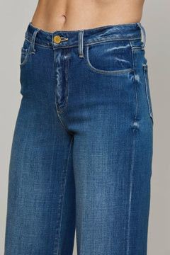 CLAYTON H/R WIDE LEG JEAN