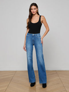 CLAYTON WIDE LEG JEAN