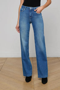 CLAYTON H/R WIDE LEG JEAN