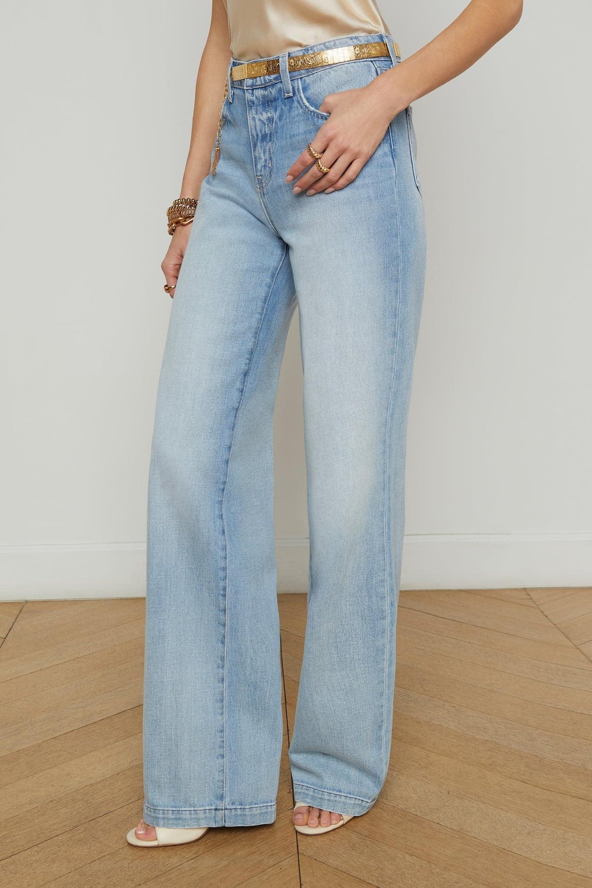 CLAYTON HIGH RISE WIDE LEG JEAN