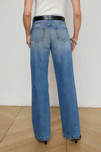 CLAYTON H/R WIDE LEG JEAN