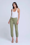 L'AGENCE MIRABEL M/R FLIGHT PANT IN SOFT ARMY