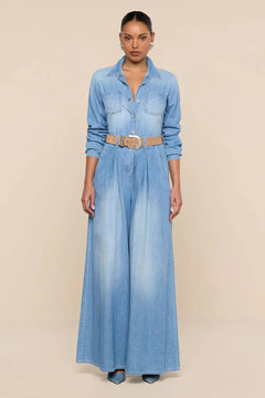 LORENZA HIGH RISE PALAZZO PANT