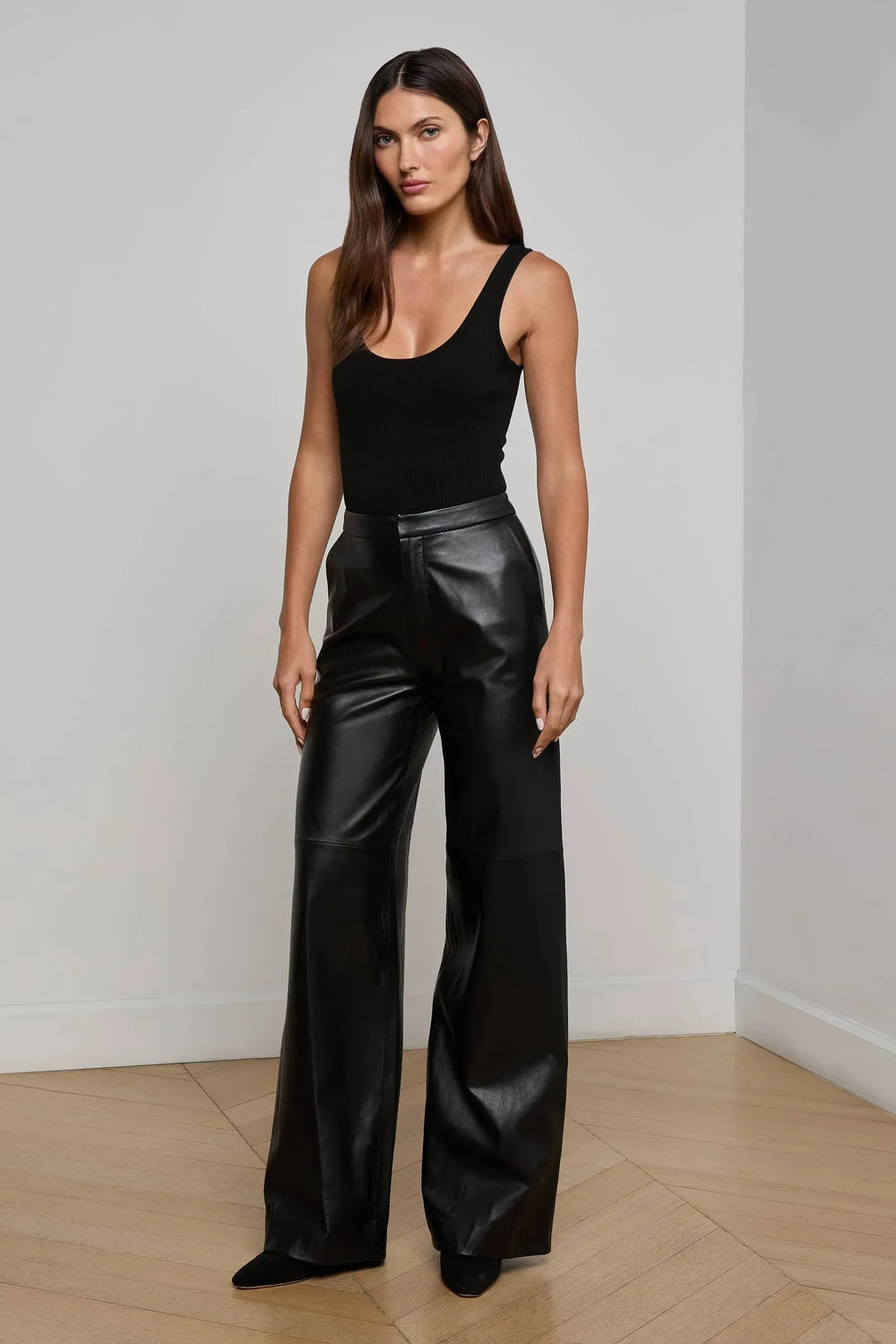 LIVVY LEATHER TROUSER
