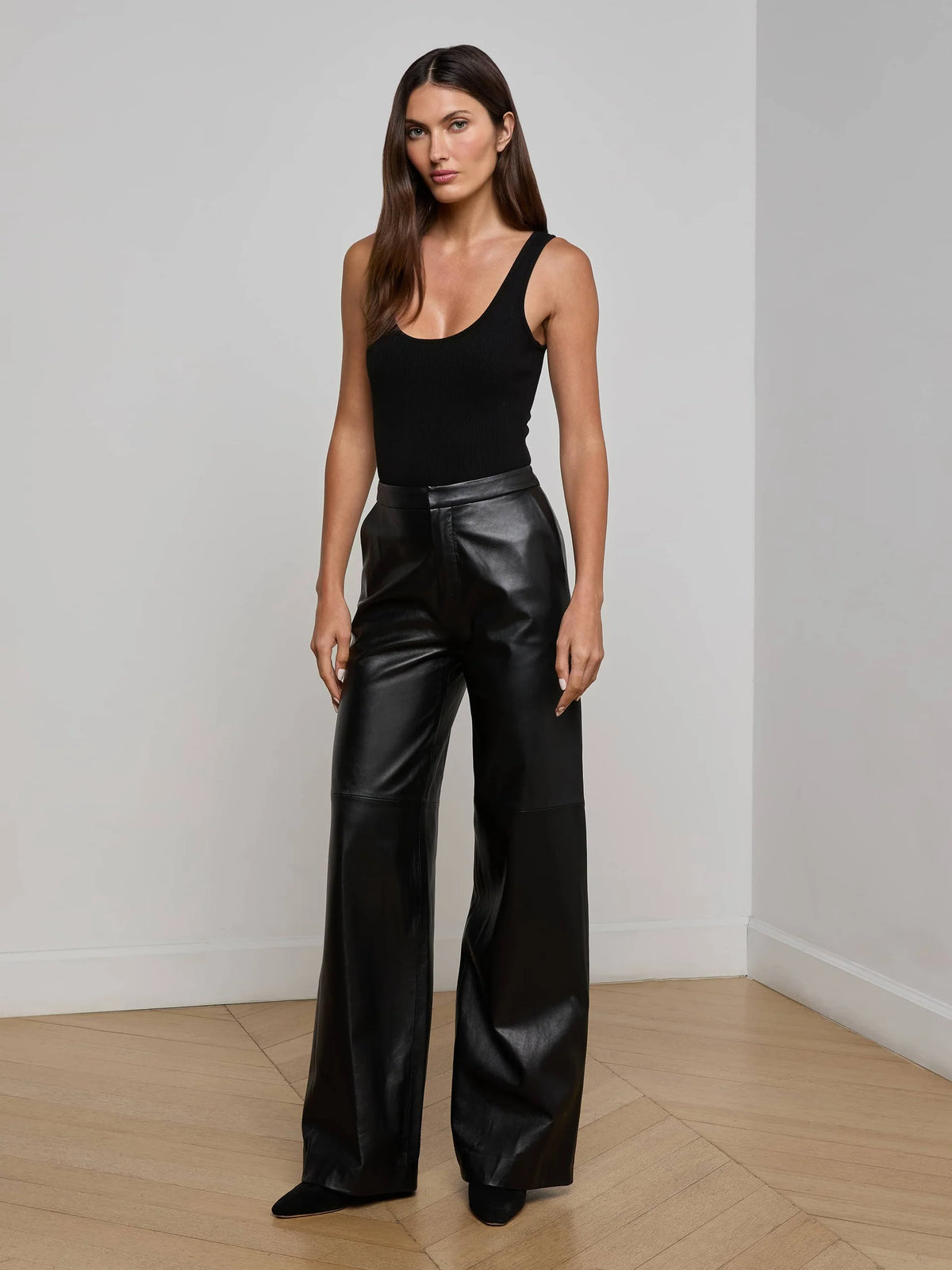 LIVVY LEATHER TROUSER
