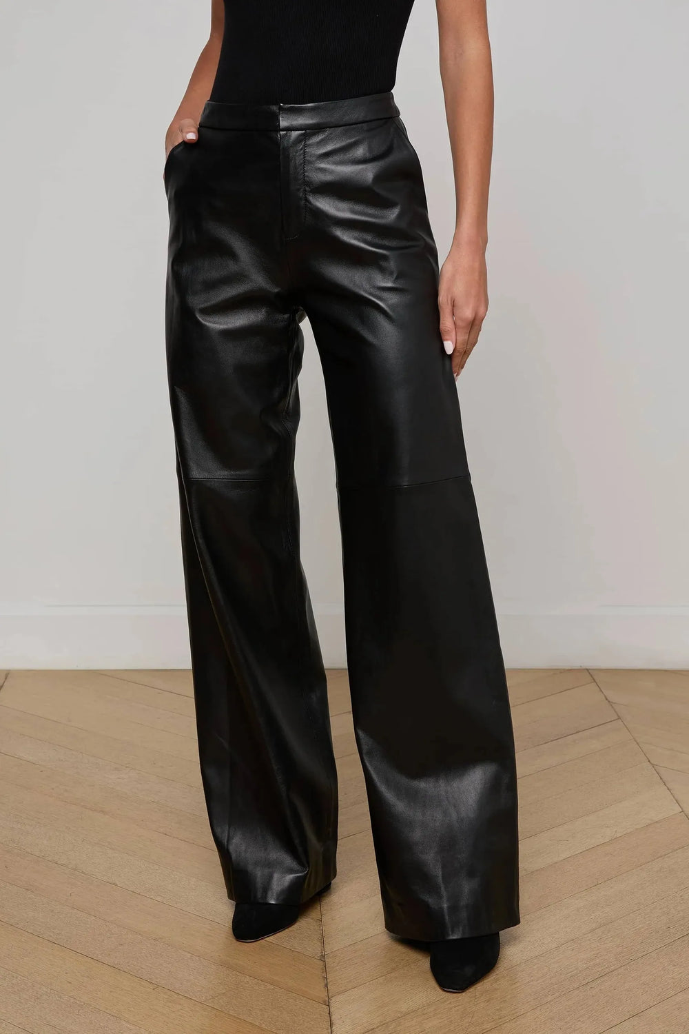 LIVVY LEATHER TROUSER