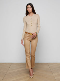 TATI COATED BOOTLEG JEAN