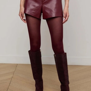 DIONNE FAUX LEATHER SHORT