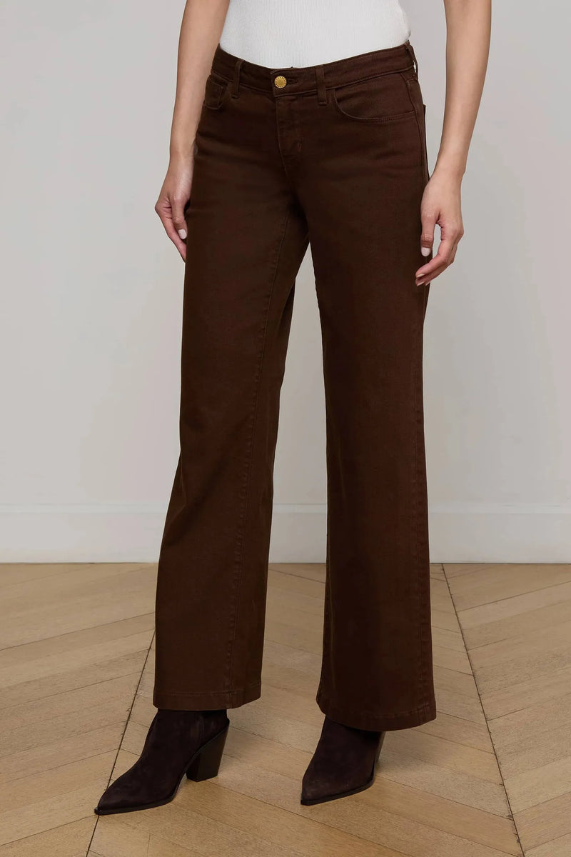 JOANNE LOW RISE WIDE LEG JEAN