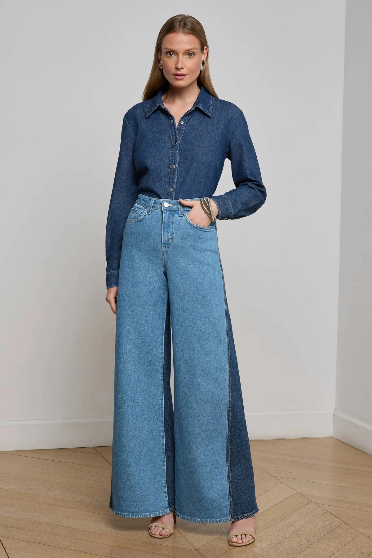 BEAU WIDE LEG JEAN