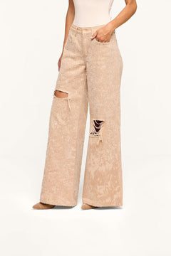 QUINCY WIDE LEG SEQUIN JEAN